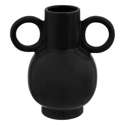 Crmc Vase Olm Black H22 Gift