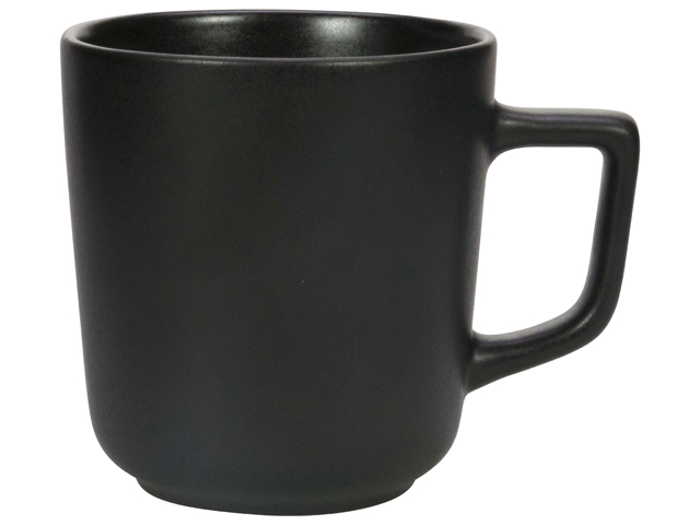 Mug Fika 8.2x9cm Black Gift