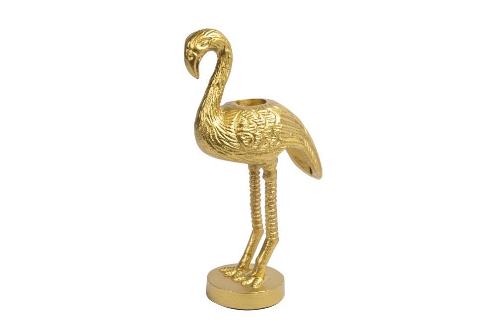 Diner Candle Holder Flamingo Gold Gift