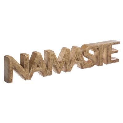 Wood Word Namaste Ritual Gift