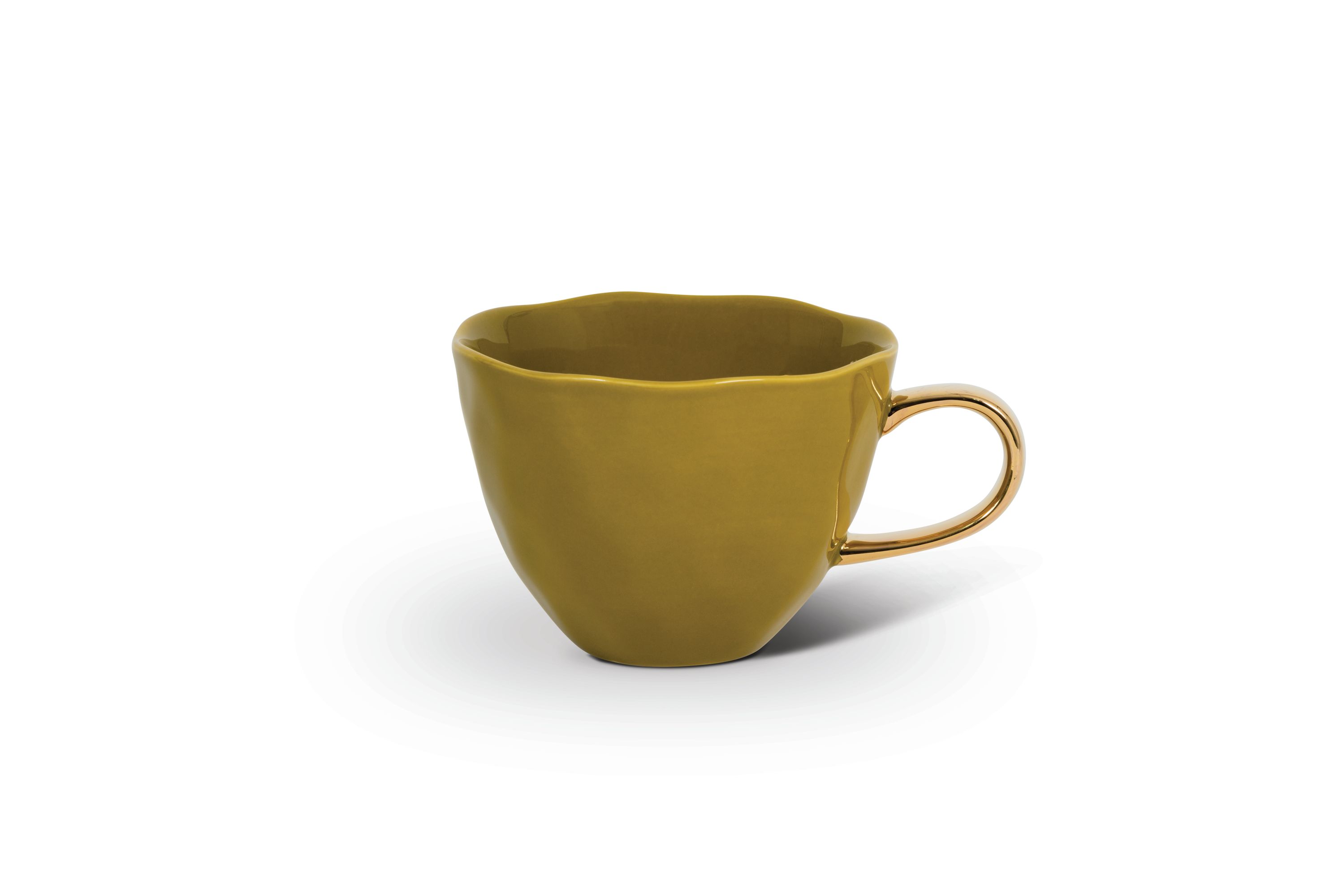 Unc Good Morning Cup Cappuccino/tea Amber Green Gift