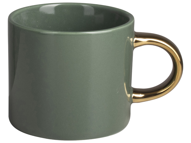 Mug 230ml Light Green - Gold Gift