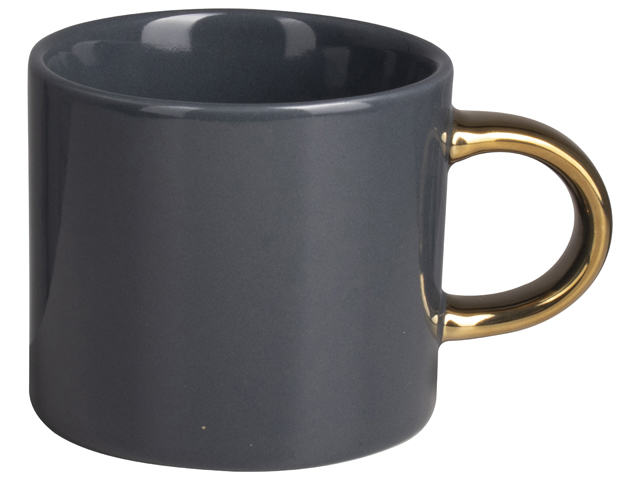 Mug 230ml Dark Blue - Gold Gift