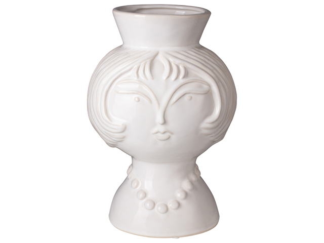 Vase With Face D16.5x23.5cm Gift