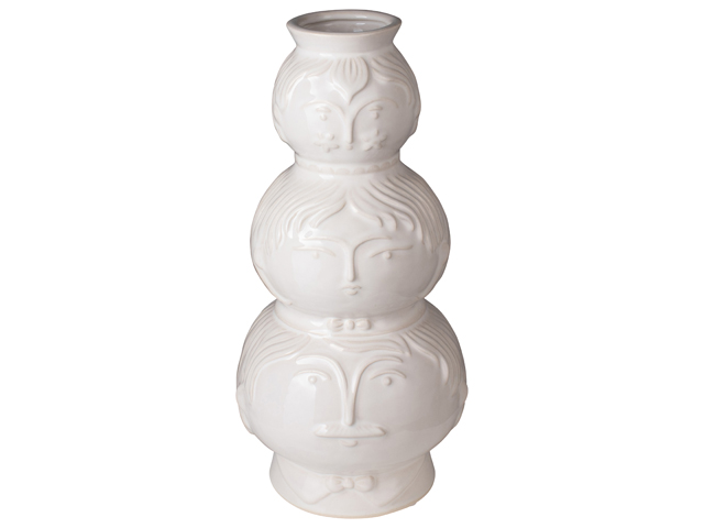 Vase With 3 Faces D13.8x29.8cm Gift