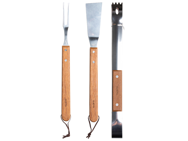 S/3 Bbq Tools In Storage Bag Gift