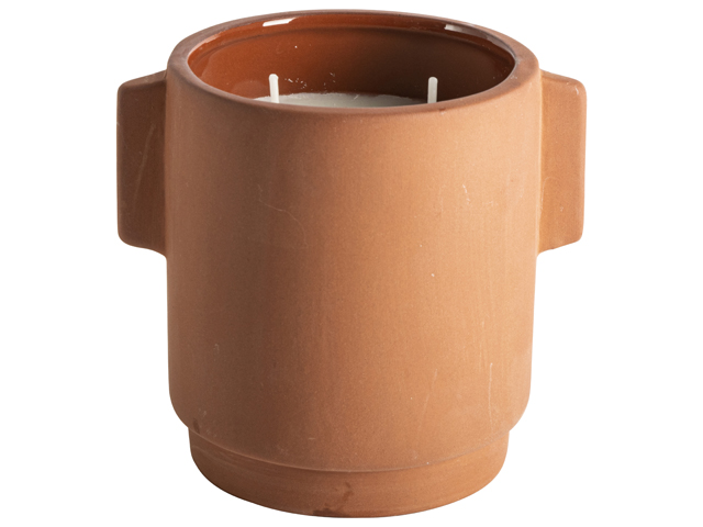 Terracotta Candle D9.2x10.5cm Gift