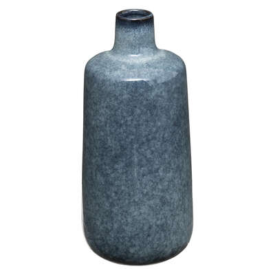 Reactive Ceramic Blue Vase Assortment Gift