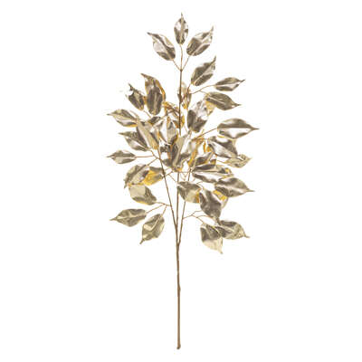 Ficus Branch Gold/silver Assortment 74cm Gift