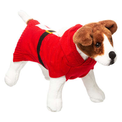 Xmas Pet Santa Jumper Coat Gift