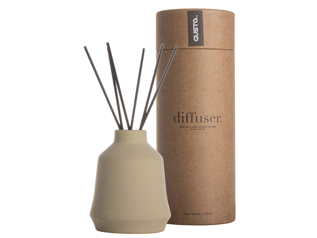Diffuser 100ml D7.5x22cm Taupe Gift