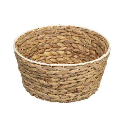 Round 26cm Fruit Basket Hyacinth Gift
