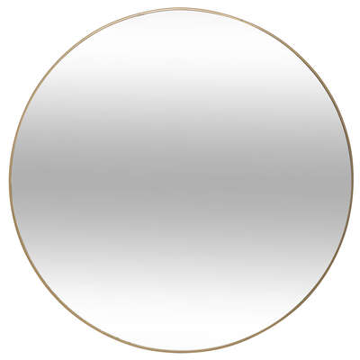 Thin Metal Mirror D76 Alice Gold Gift