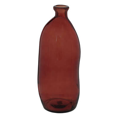 Bottle Recyc Glass Amber H35 Gift
