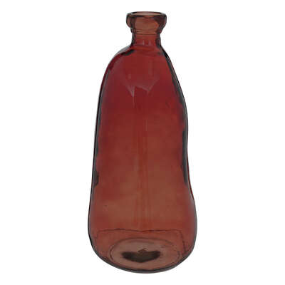 Round Recyc Glass Uly Amber H51 Gift