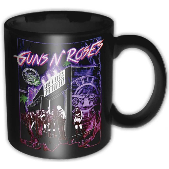Guns N Roses Boxed Mug Sunset Boulevard Gift