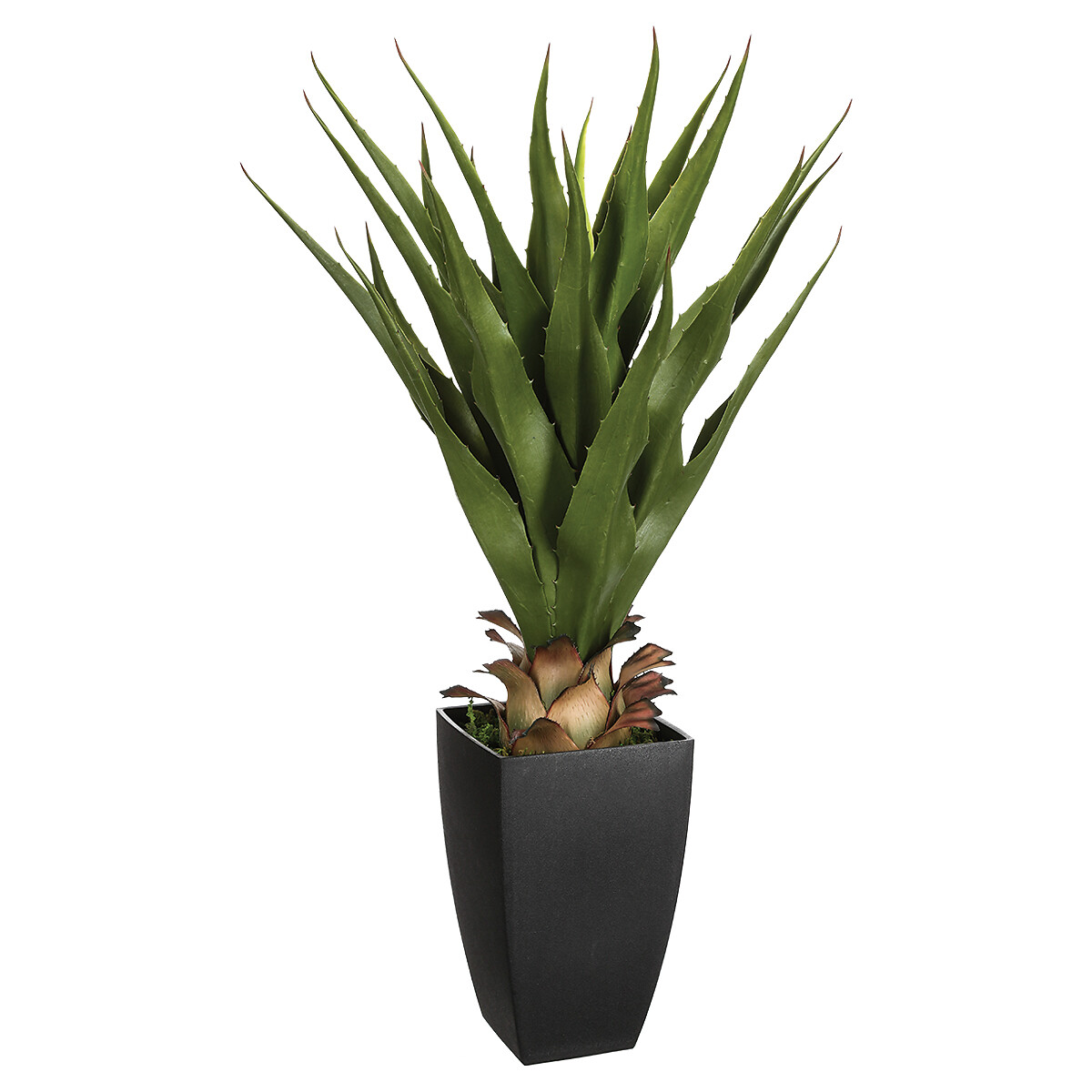 Aw24 Agave Artificial Plant 73cm High Plastic Pot Gift