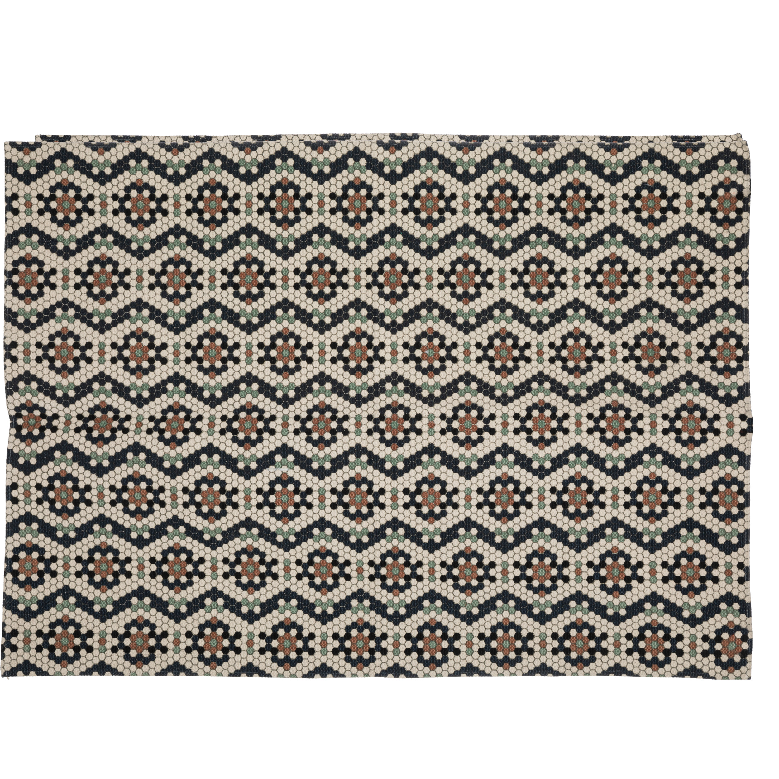 Aw24 Le CafÃ‰ Bordelais Printed Rug 120 X 170 Cm Cotton Gift