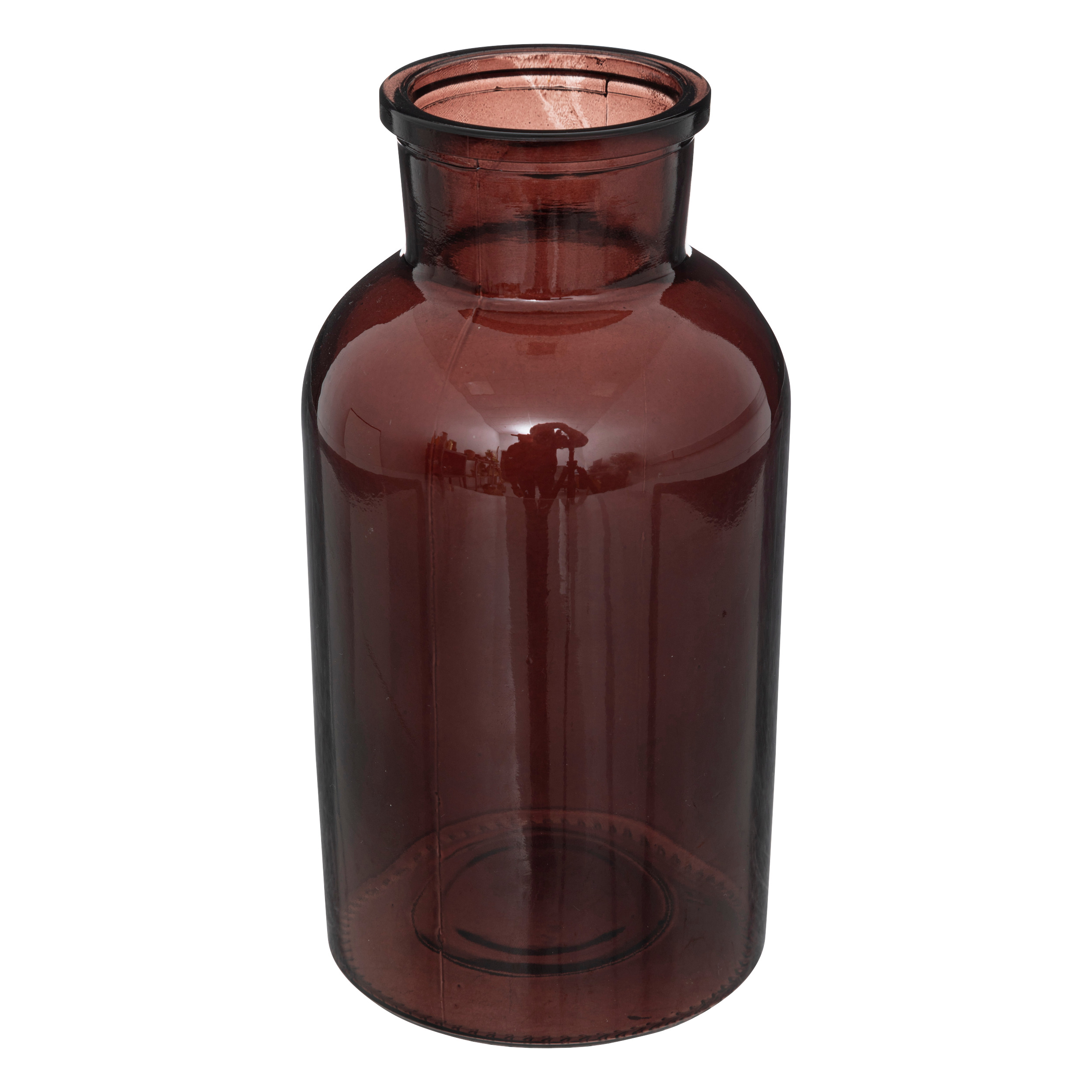 Aw24 Botanic Factory Jar Vase High 20 Cm Glass Gift