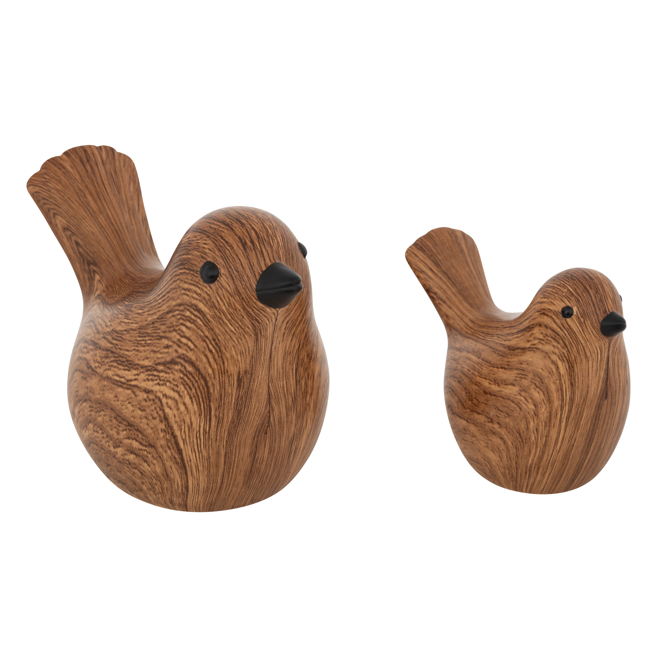 Aw24 Set Of Two Ceramic Birds Gift