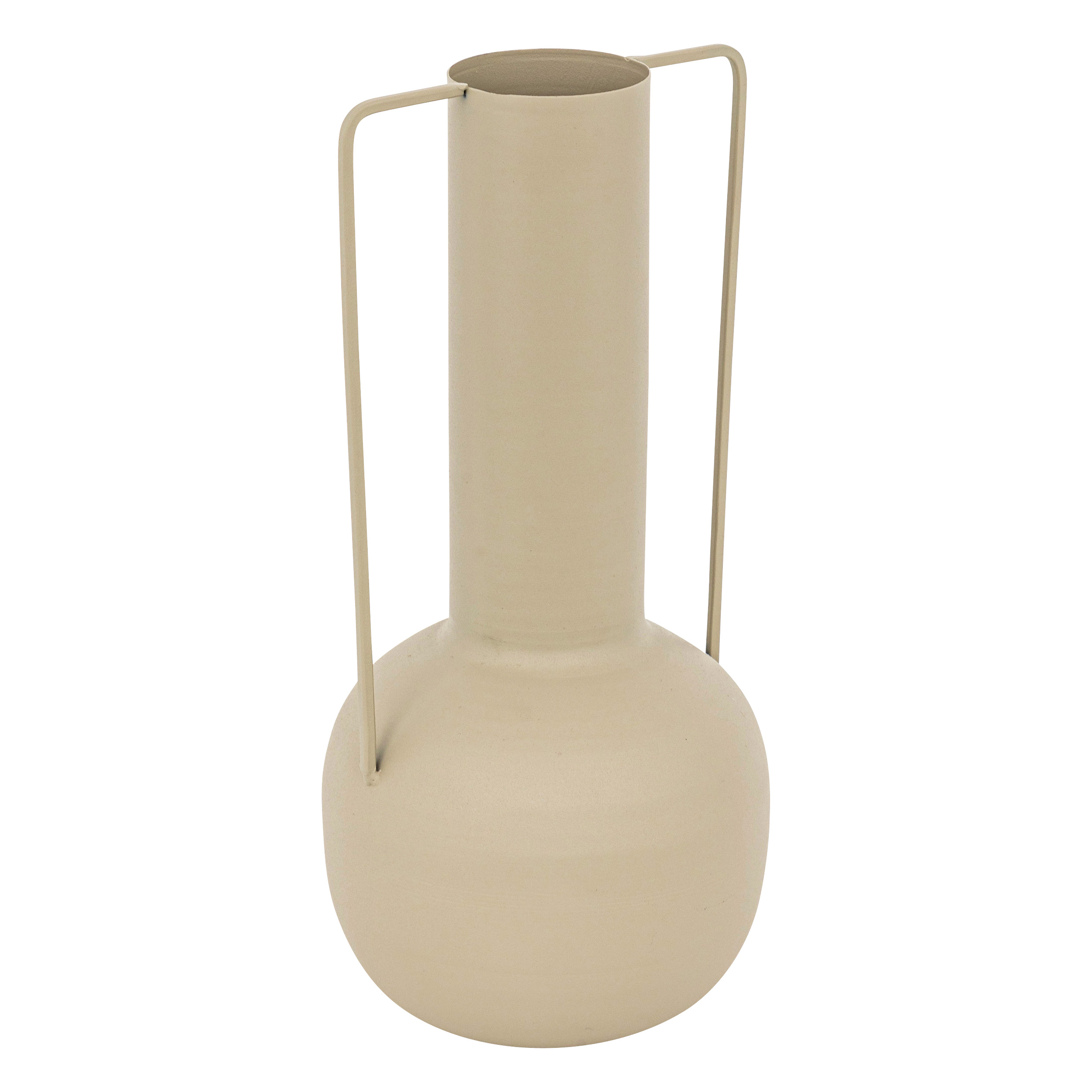 Aw24 Sylvain Vase High 29.5 Cm Metal Linen Gift