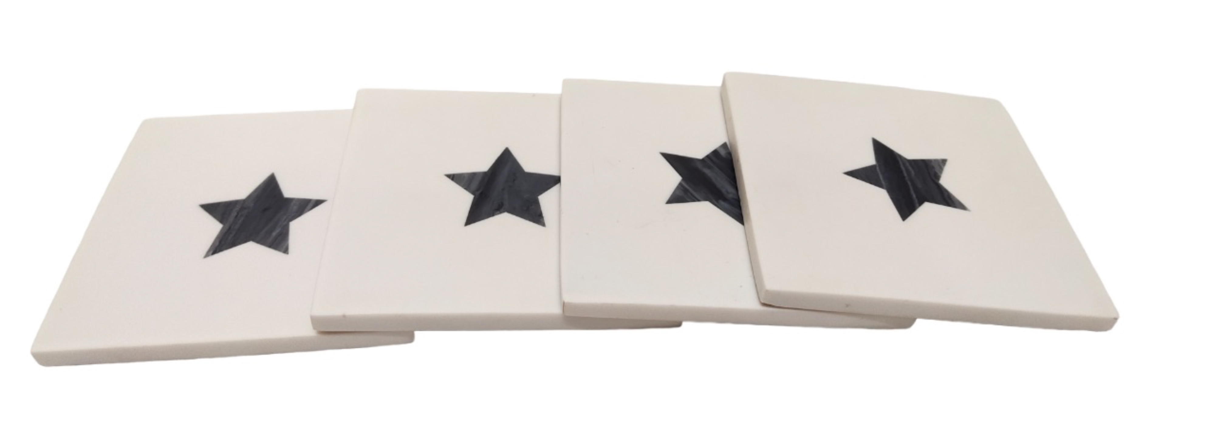 Ss25 Coaster Set Of 4 With Star On It Gift