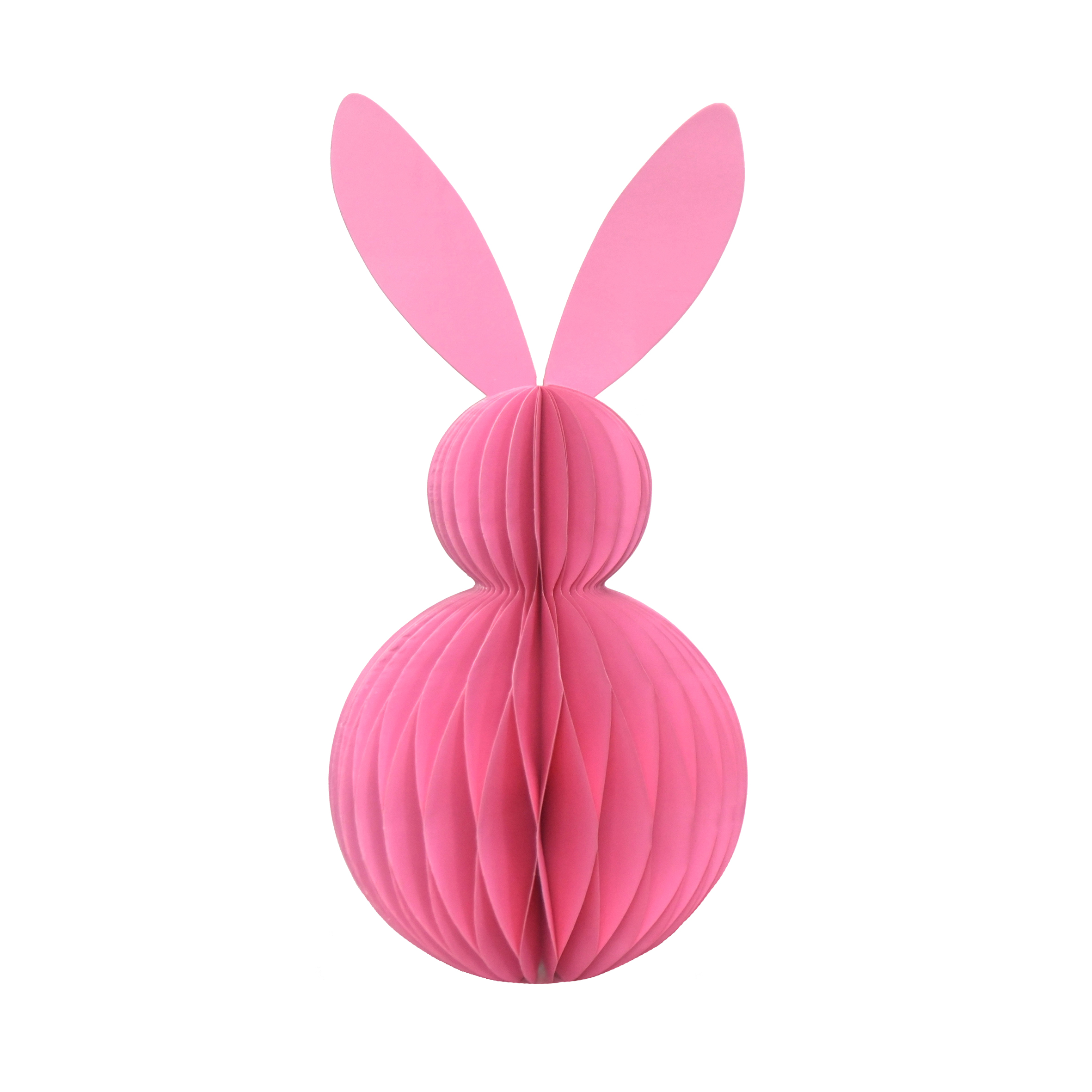 Paper Bunny Shape Honeycomb - Pink 50cm Gift