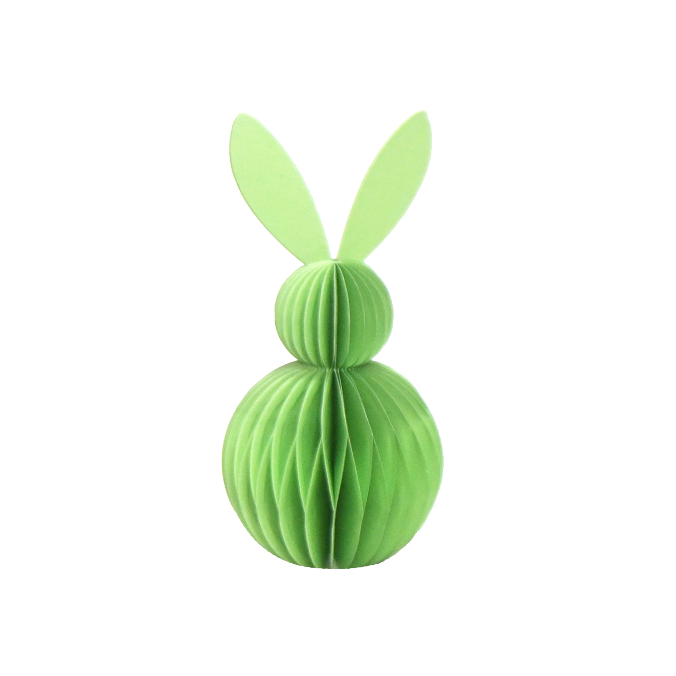 Paper Bunny Shape Honeycomb - Green 22.5cm Gift