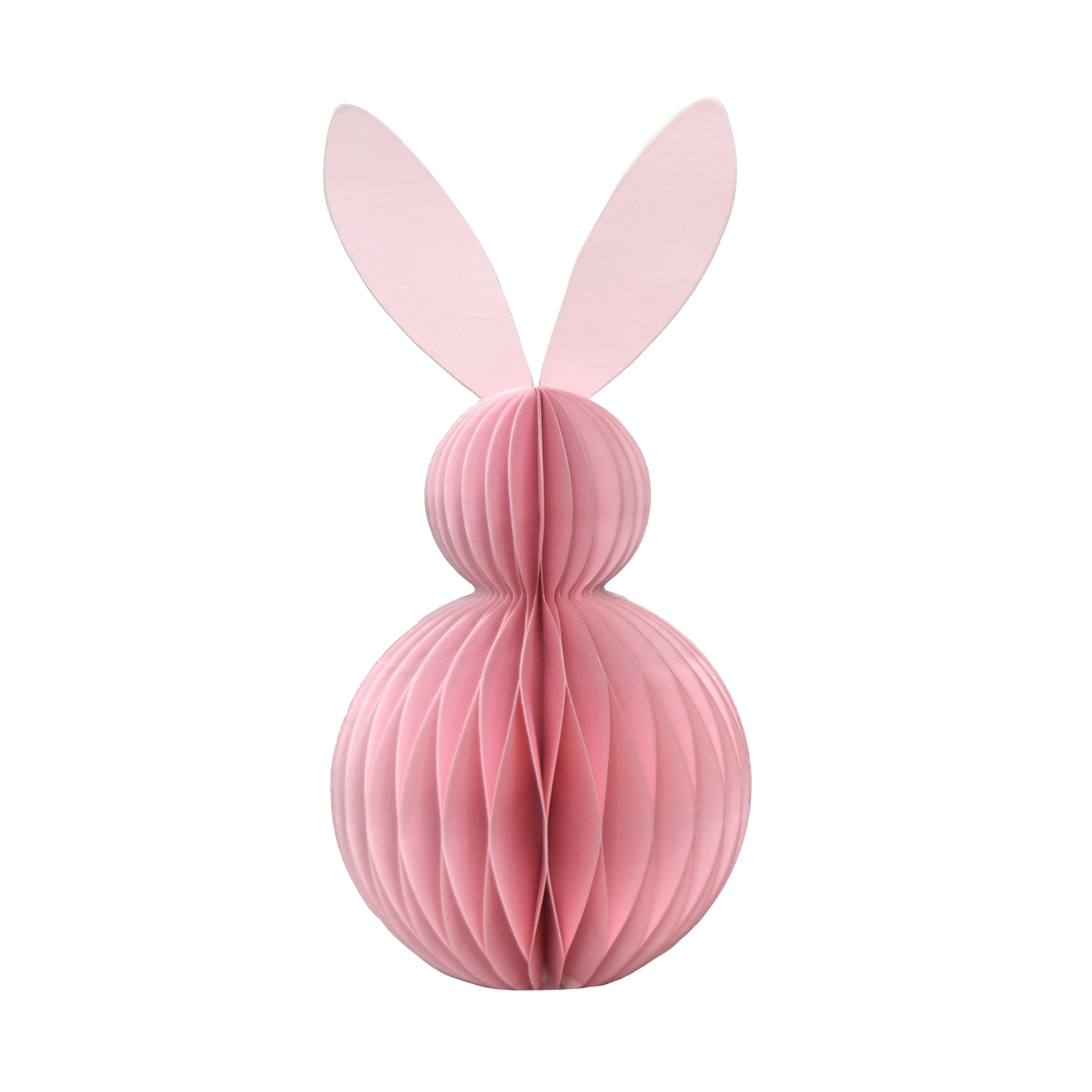 Paper Bunny Shape Honeycomb - Light Pink 50cm Gift