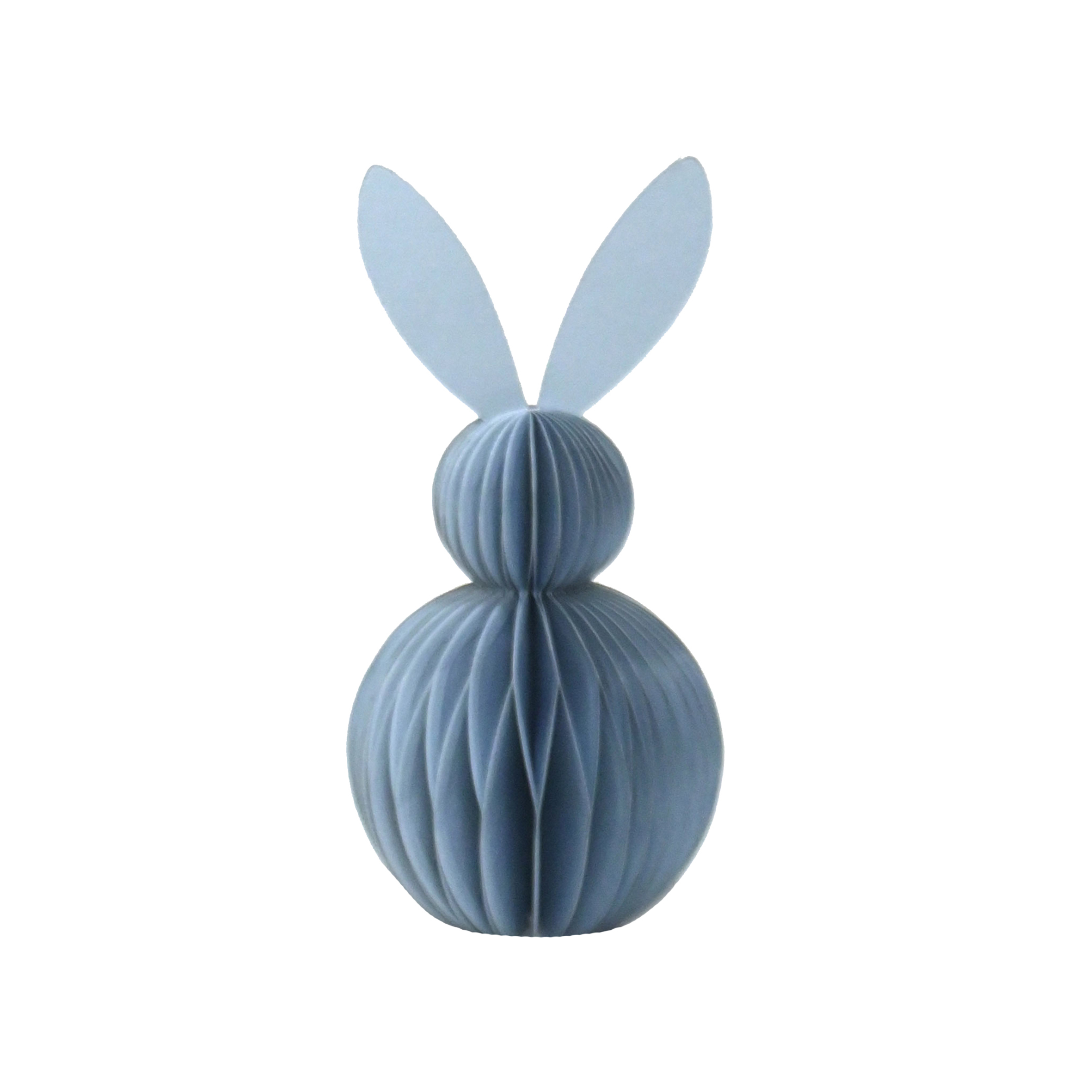 Paper Bunny Shape Honeycomb - Blue 22.5cm Gift