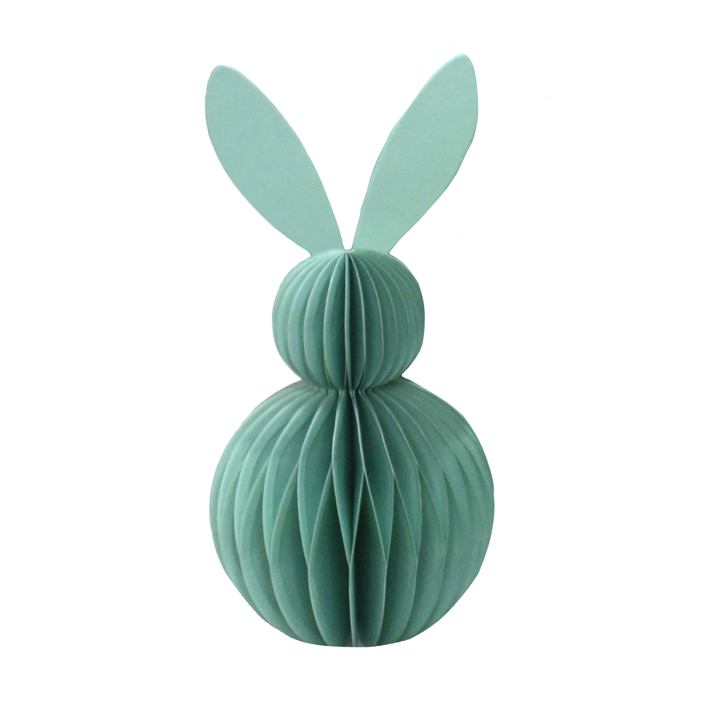 Paper Bunny Shape Honeycomb - Sage Green 50cm Gift