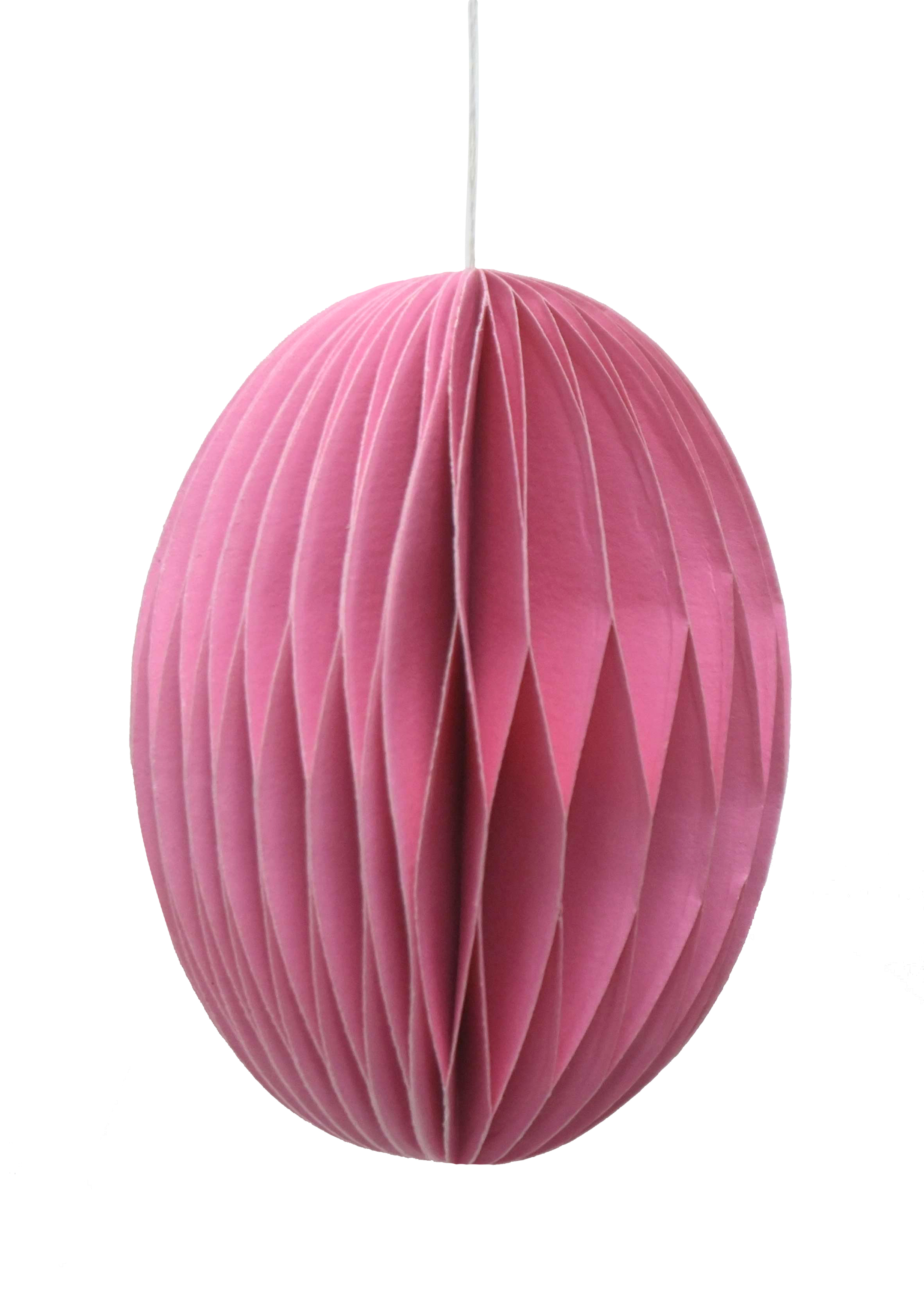 Paper Honeycomb Egg - Pink 8cm Gift