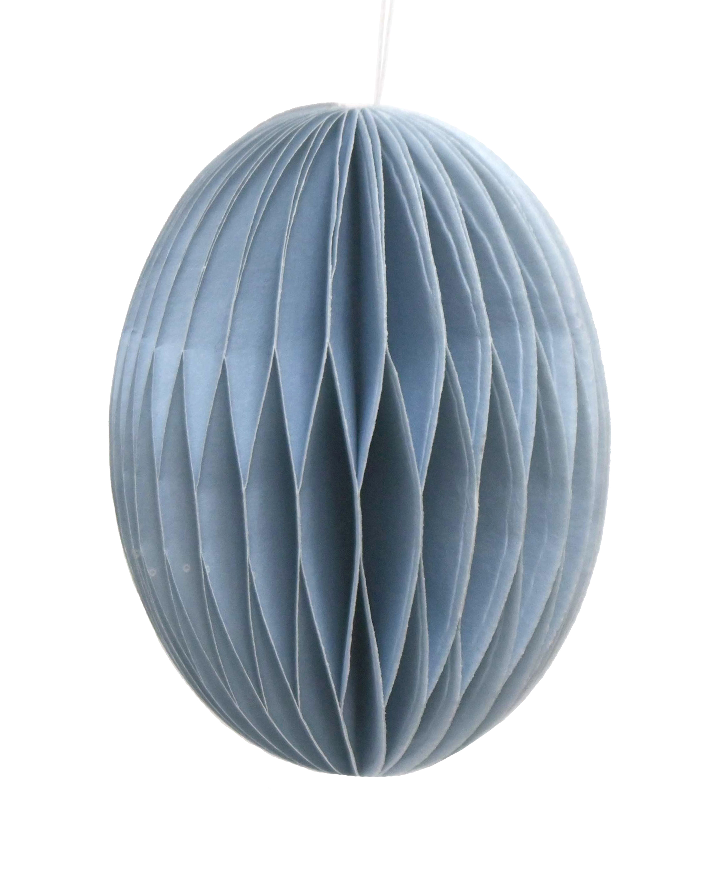 Paper Honeycomb Egg - Blue 8cm Gift