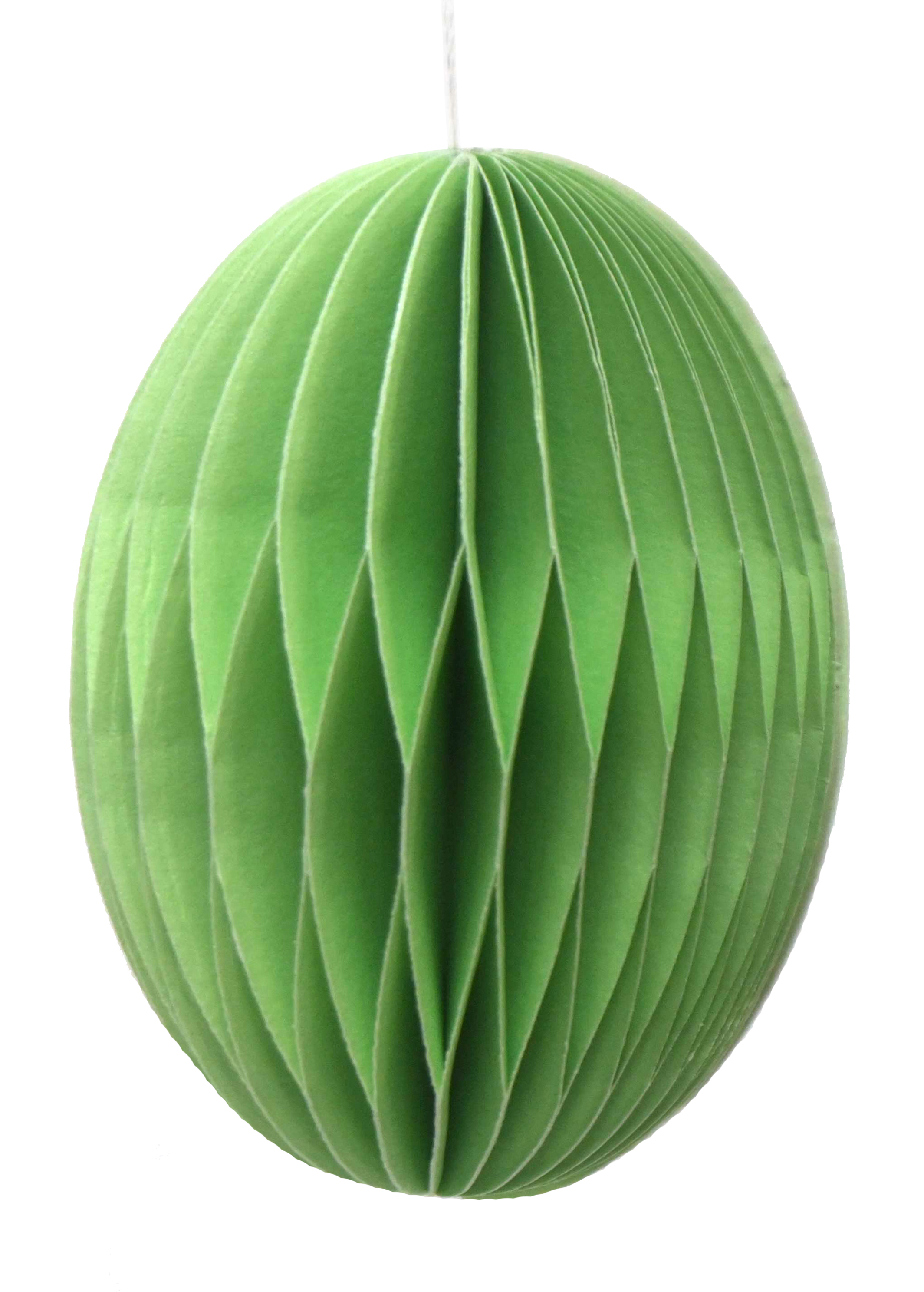 Paper Honeycomb Egg - Green 8cm Gift