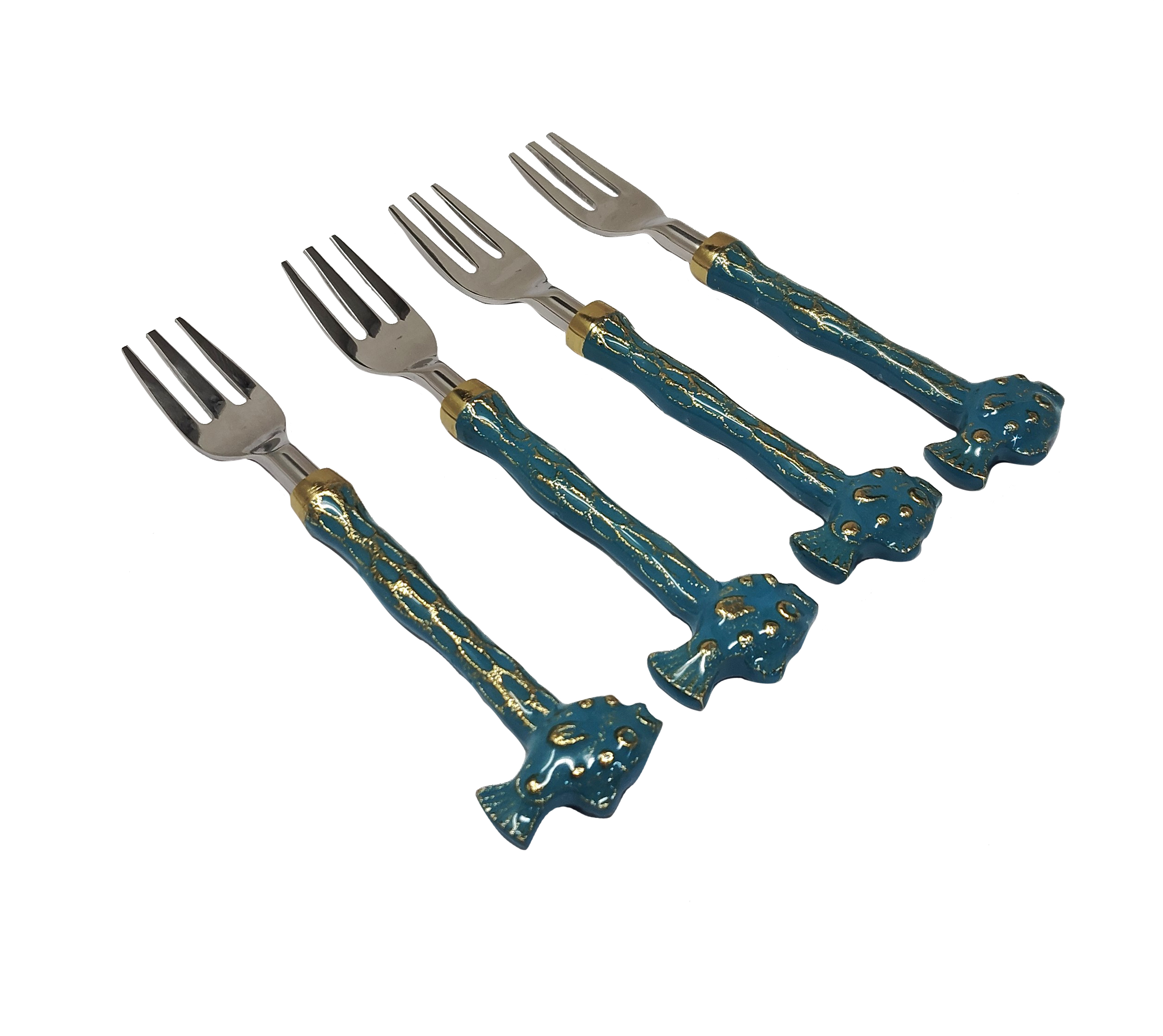 Ss25 Fish Fork Set/4 Gift