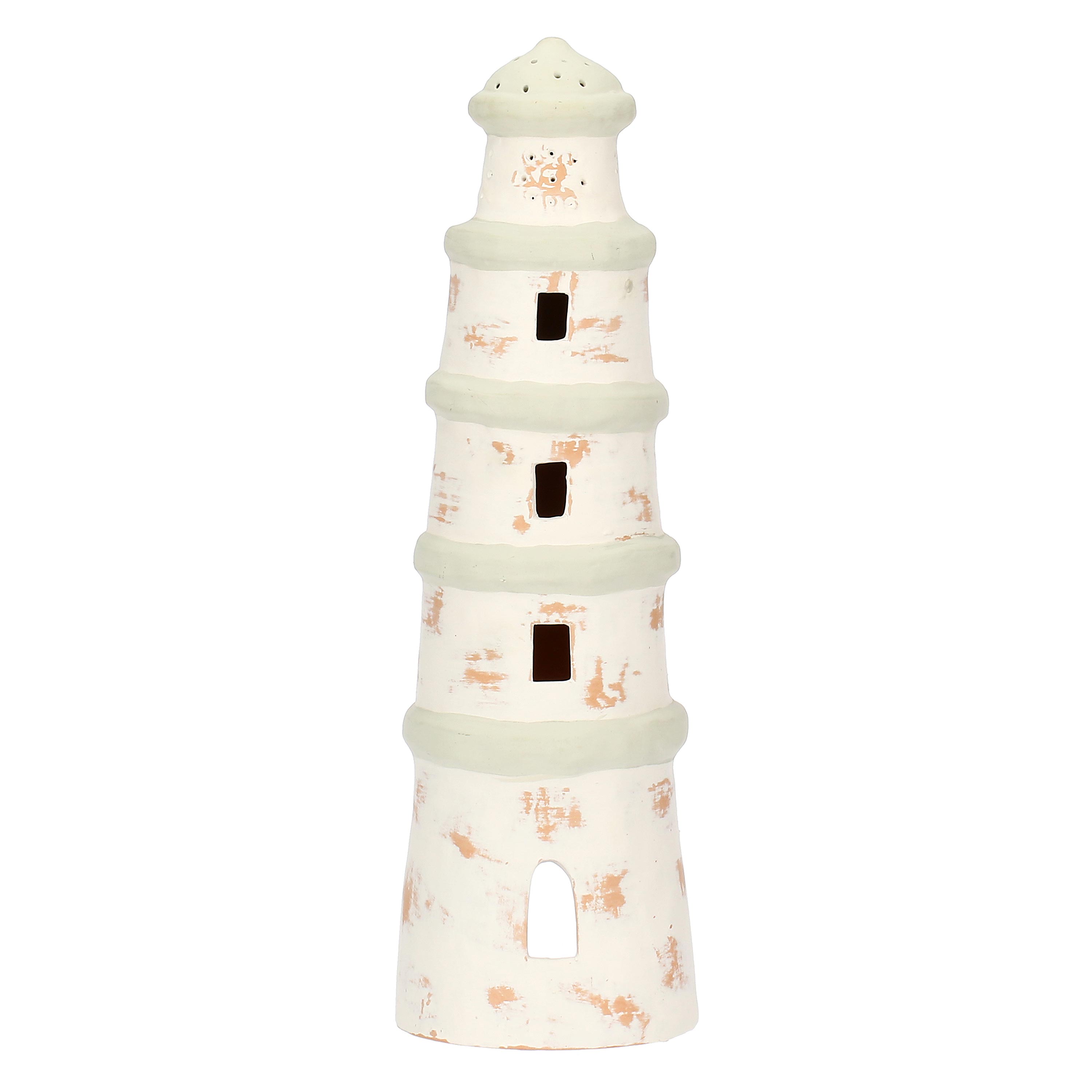 Gallura Tealight Holder Lighthouse L Gift