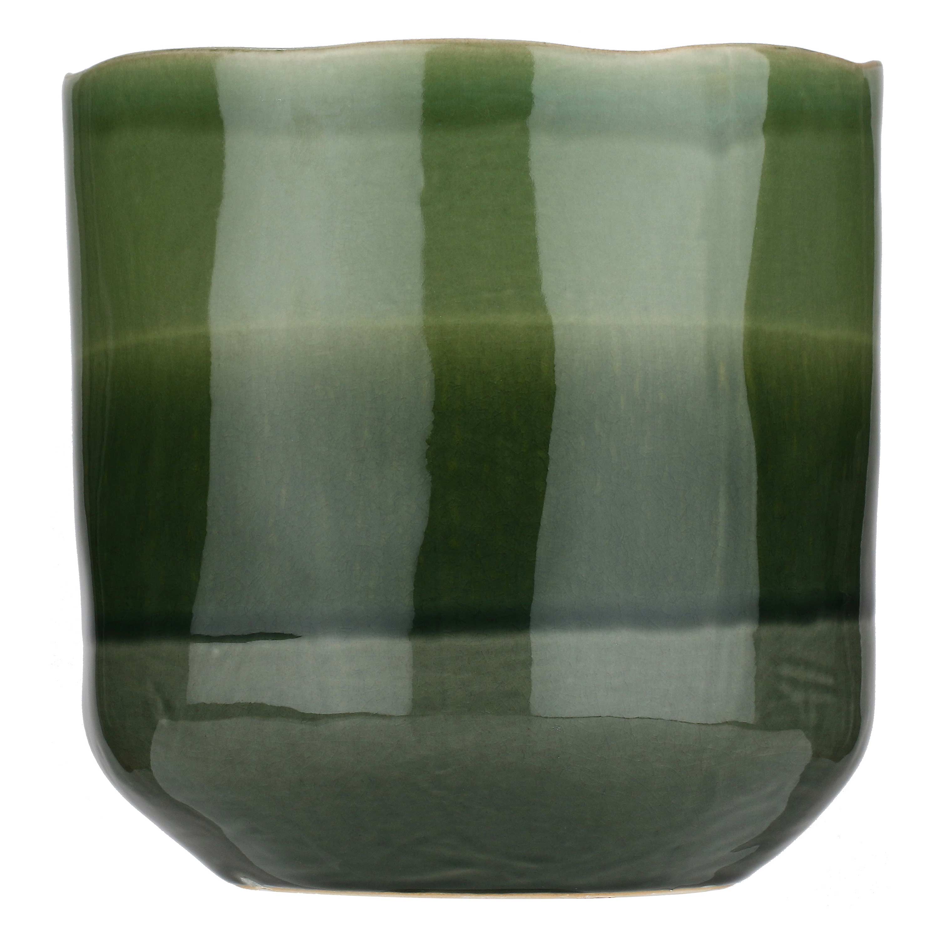 Nuance Cachepot Green M Gift