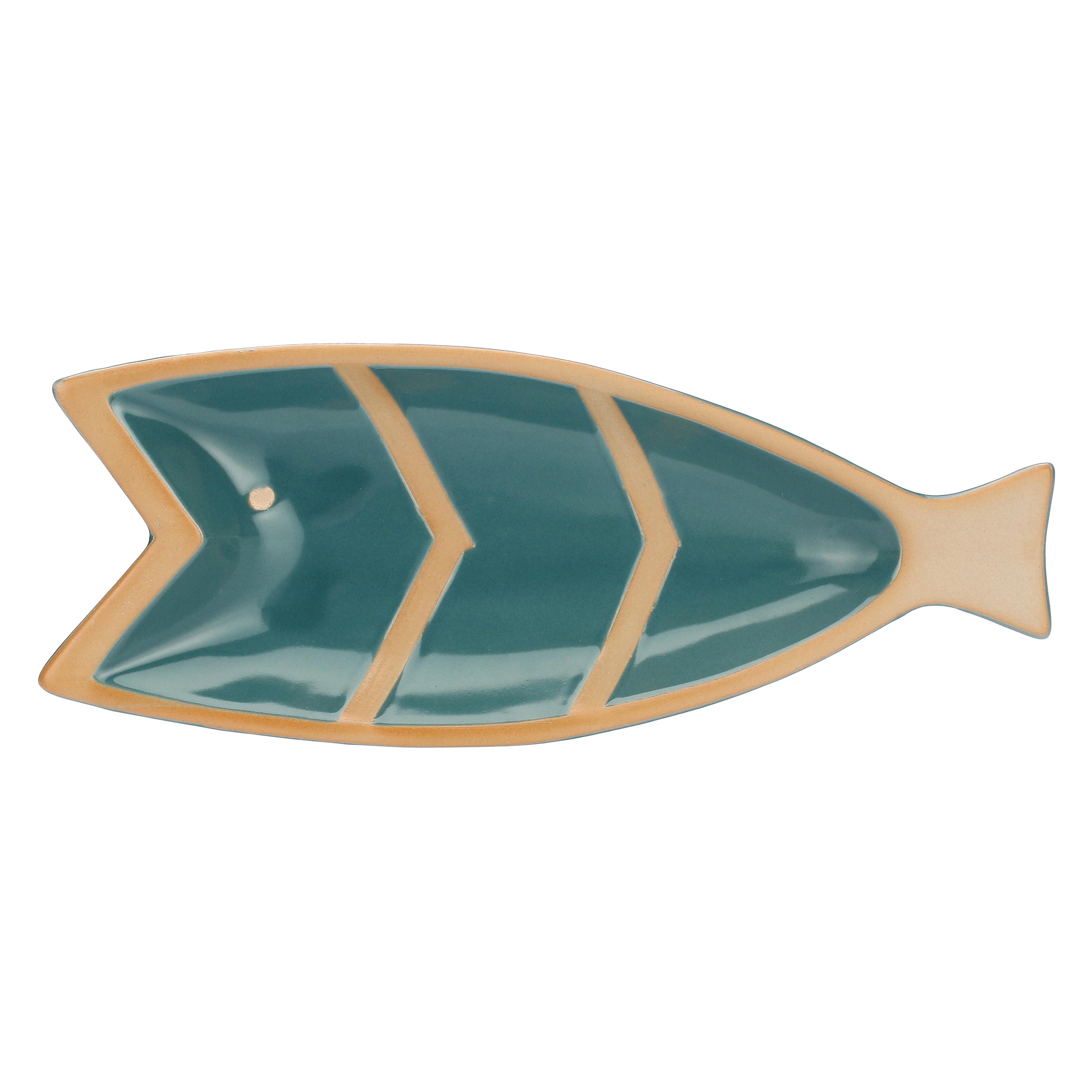 Pelagicoillogico Fish Plate B Light Blue Gift