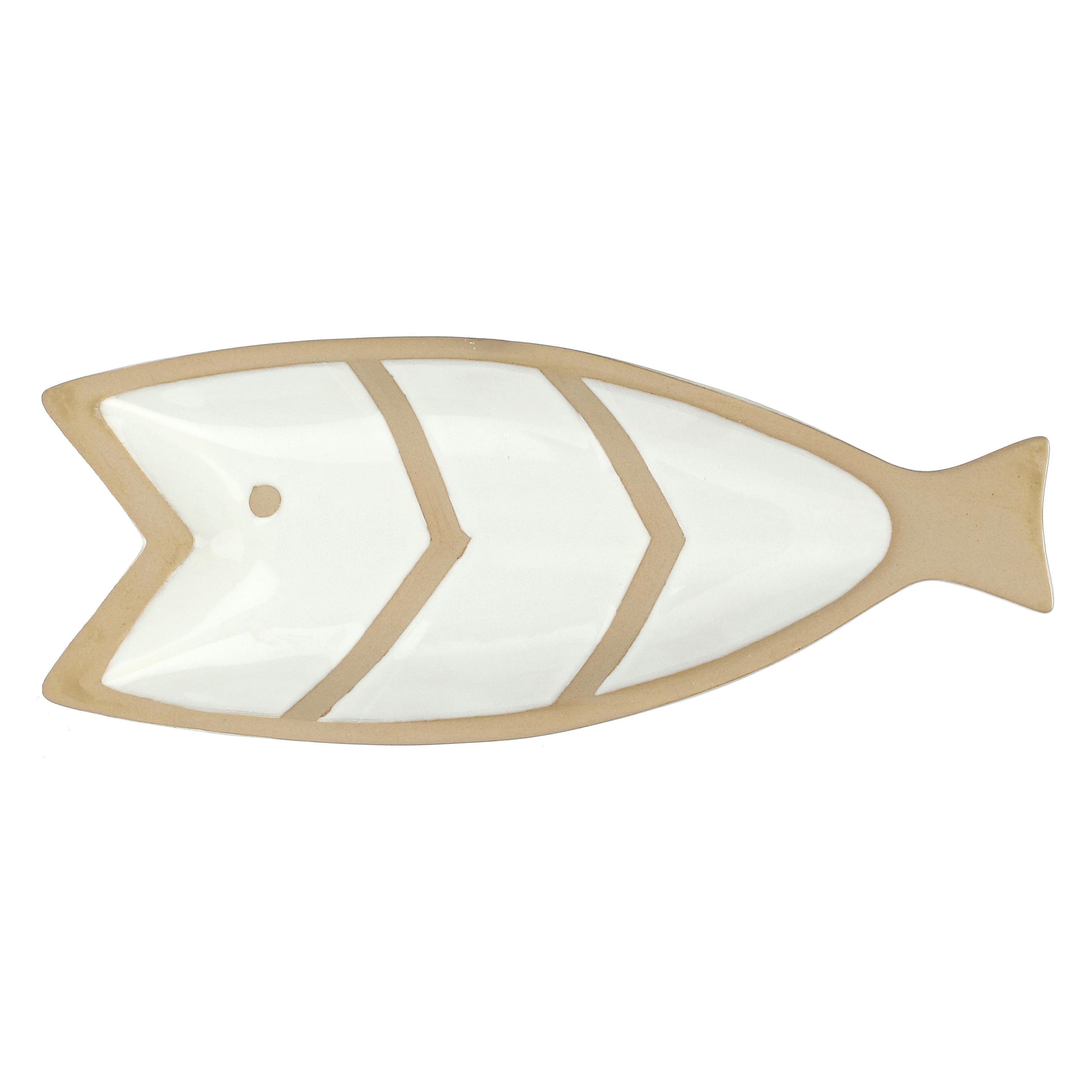 Pelagicoillogico Fish Plate B White Gift