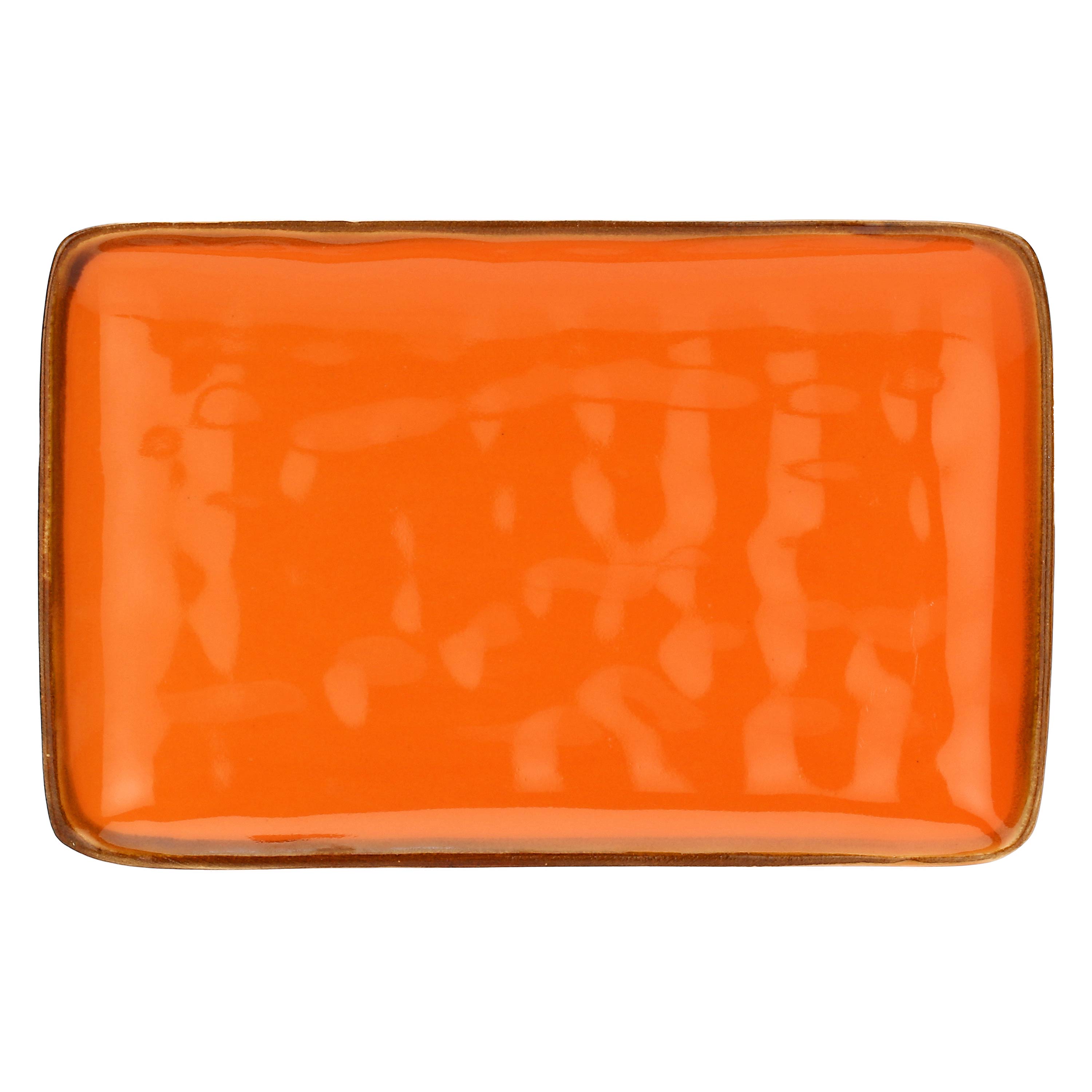 Concerto Arancio Rect Tray 20x13 Gift