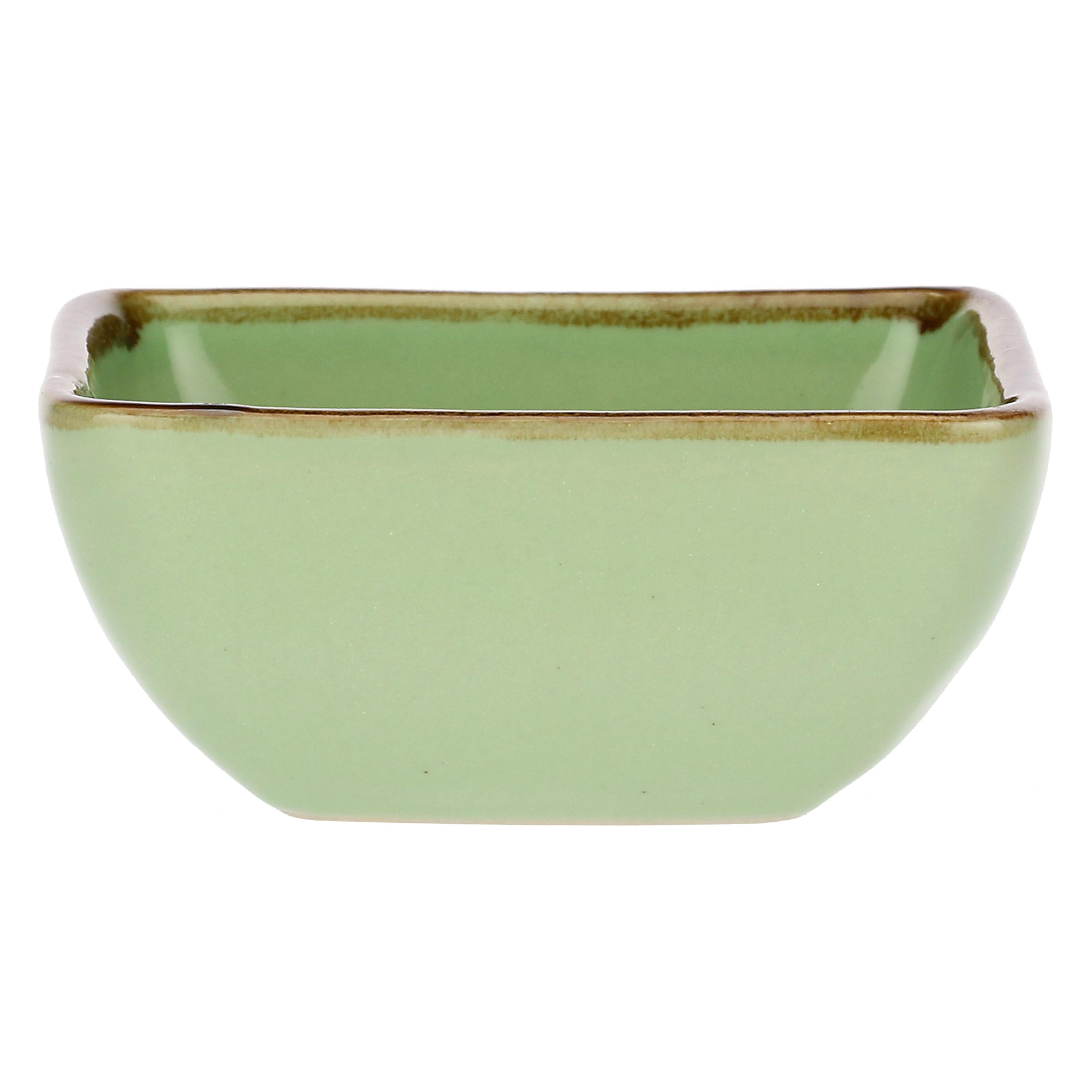 Concerto Te Verde Tiny Sqr Bwl 8cm Gift