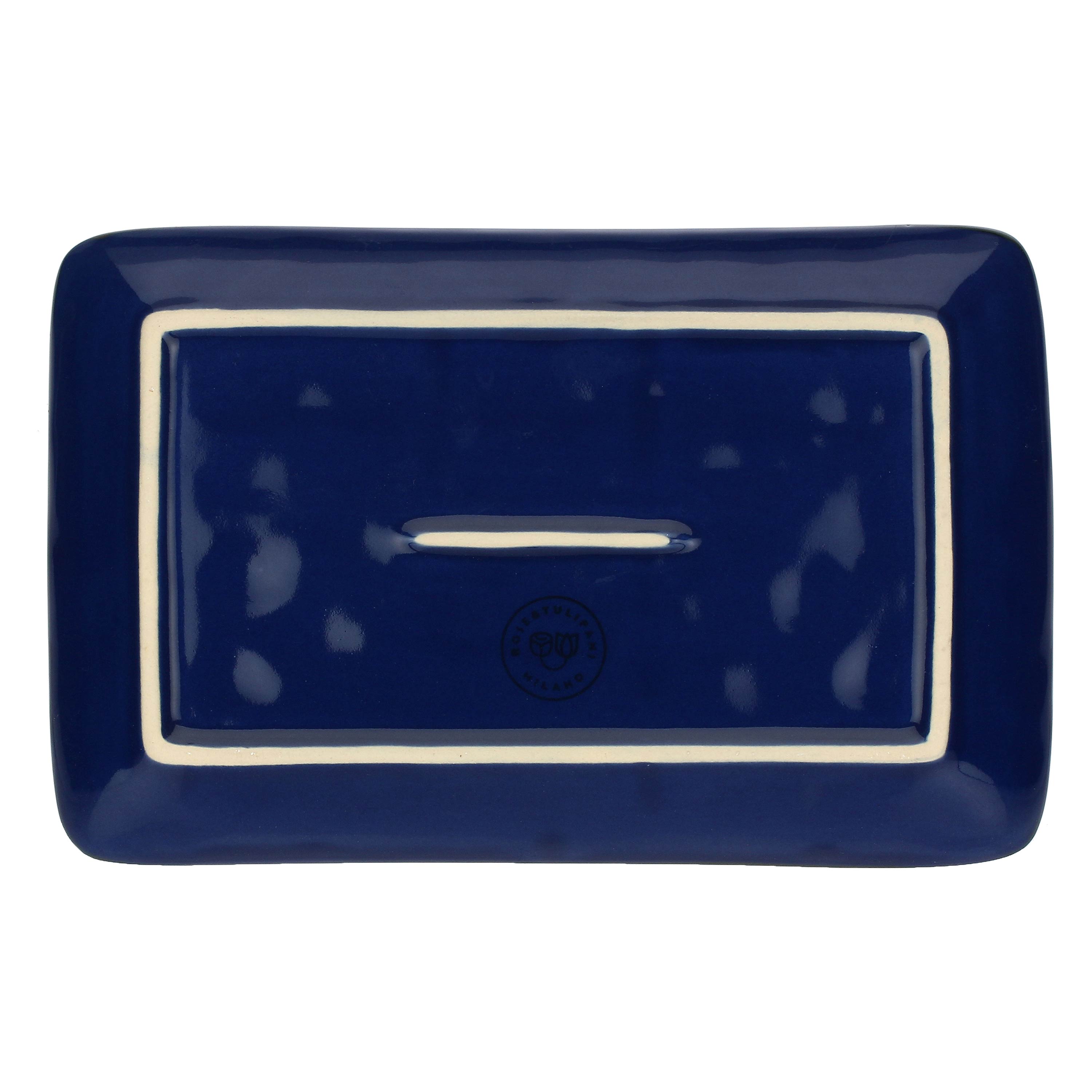 Concerto Blu Cobalto Rect Tray 20x13 Gift