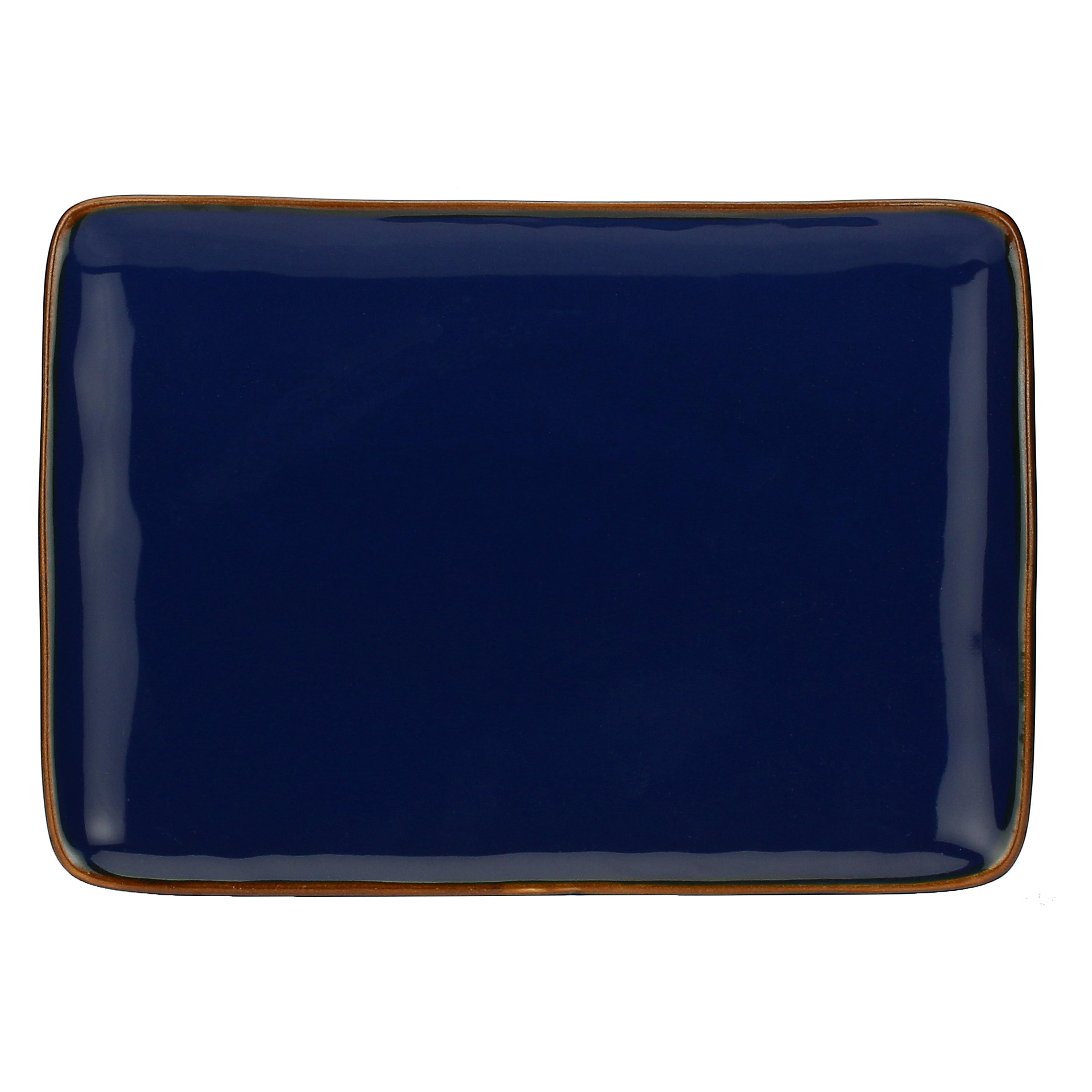 Concerto Blu Cobalto Rect Tray 27x19 Gift