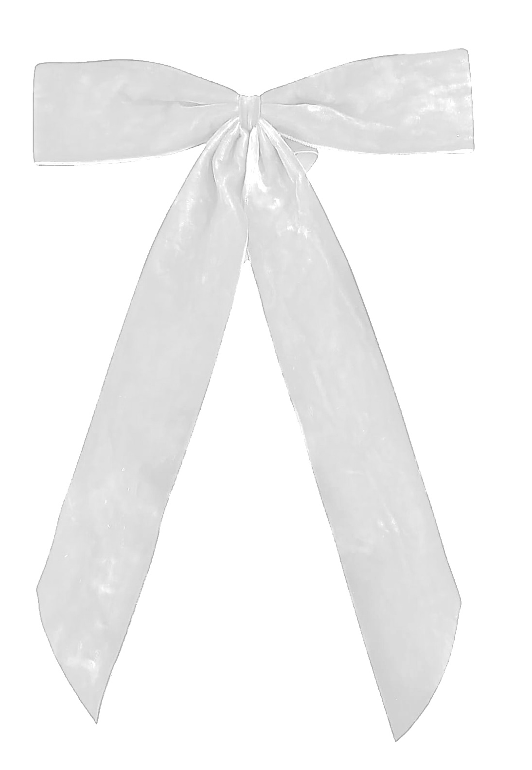 Velvet Bows Ties/napkin Ties 22x30 Cm White Gift