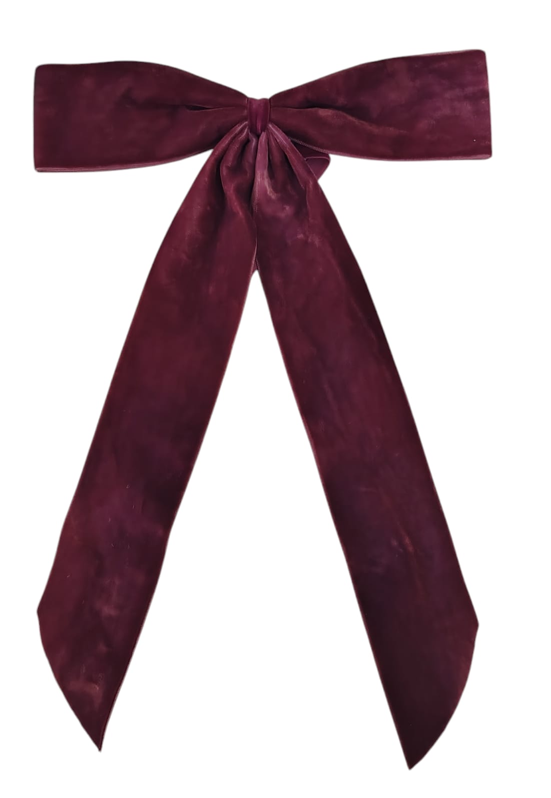 Velvet Bows Ties/napkin Ties 22x30 Cm Burgundy Gift