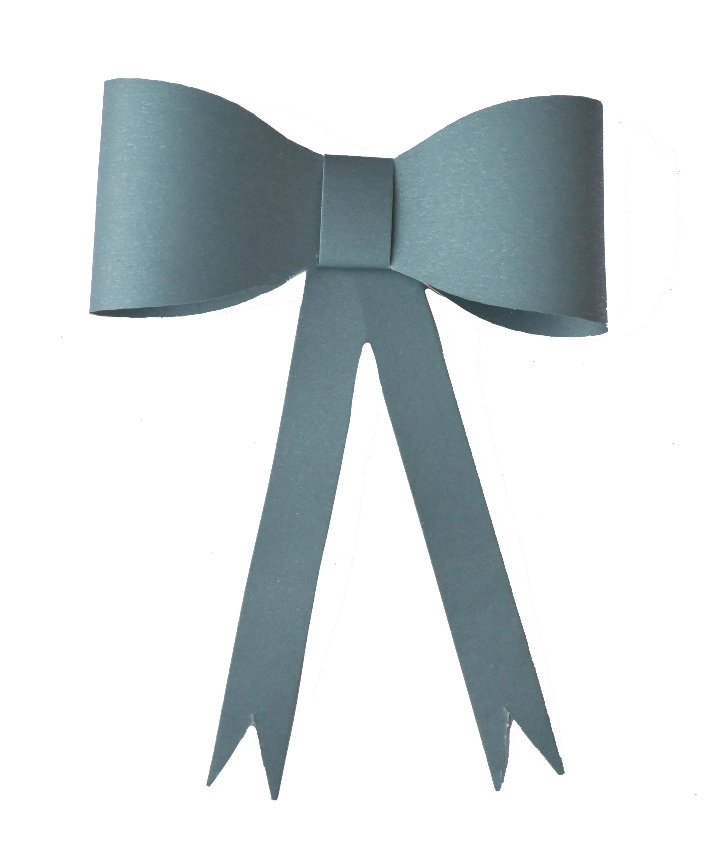 Paper Bow Hanging And Sticker Set 2 12cm Emerald Green Gift