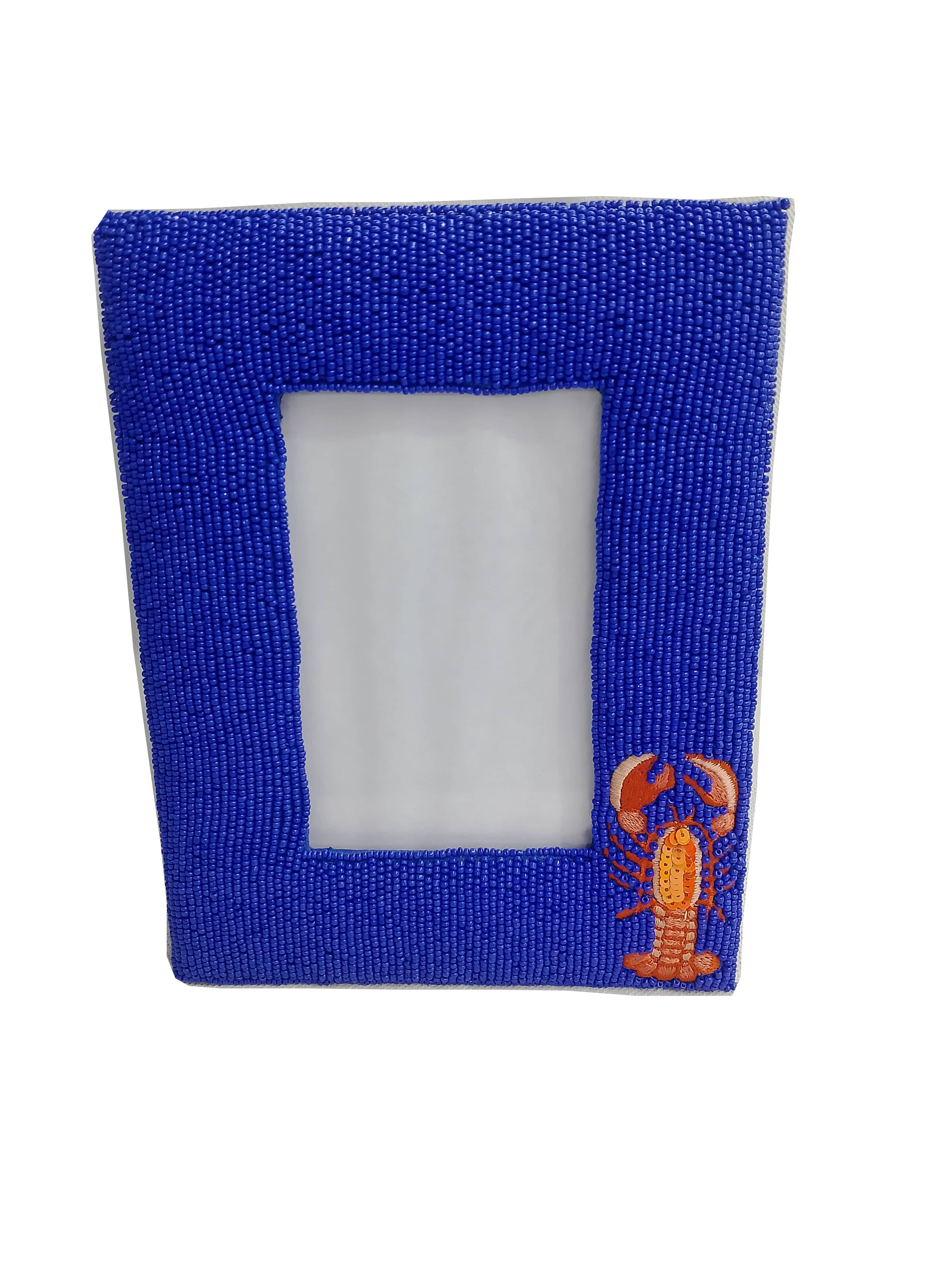 Beaded Lobster Photo Frame 15cm Gift