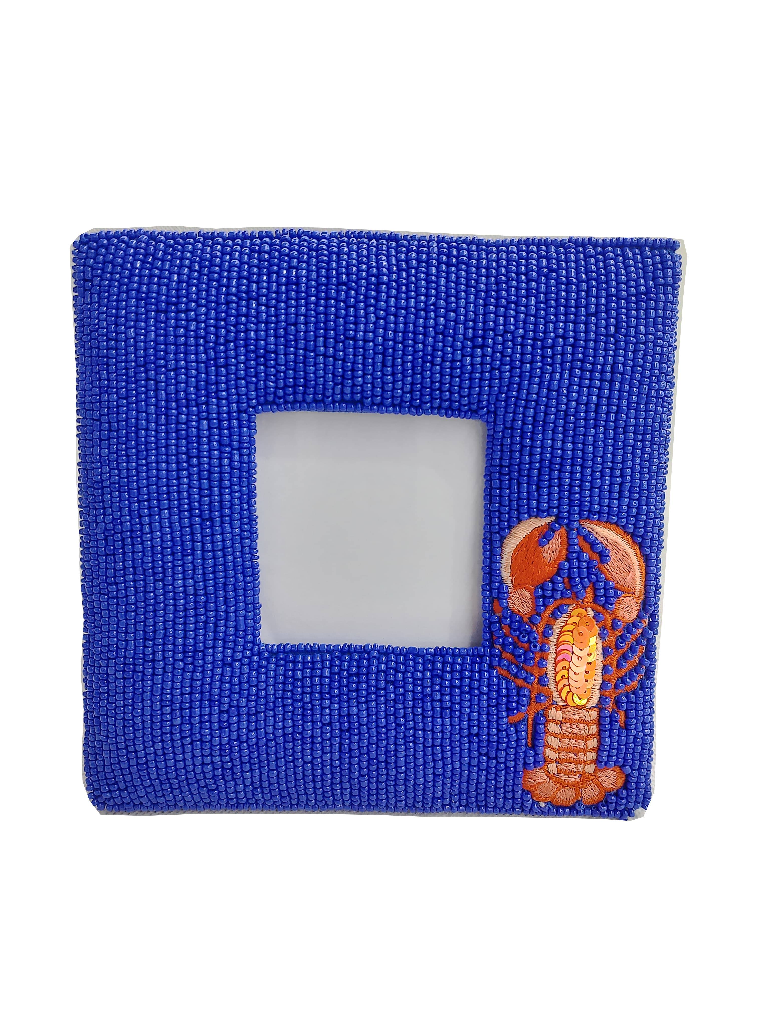 Beaded Lobster Photo Frame 7.5cm Gift