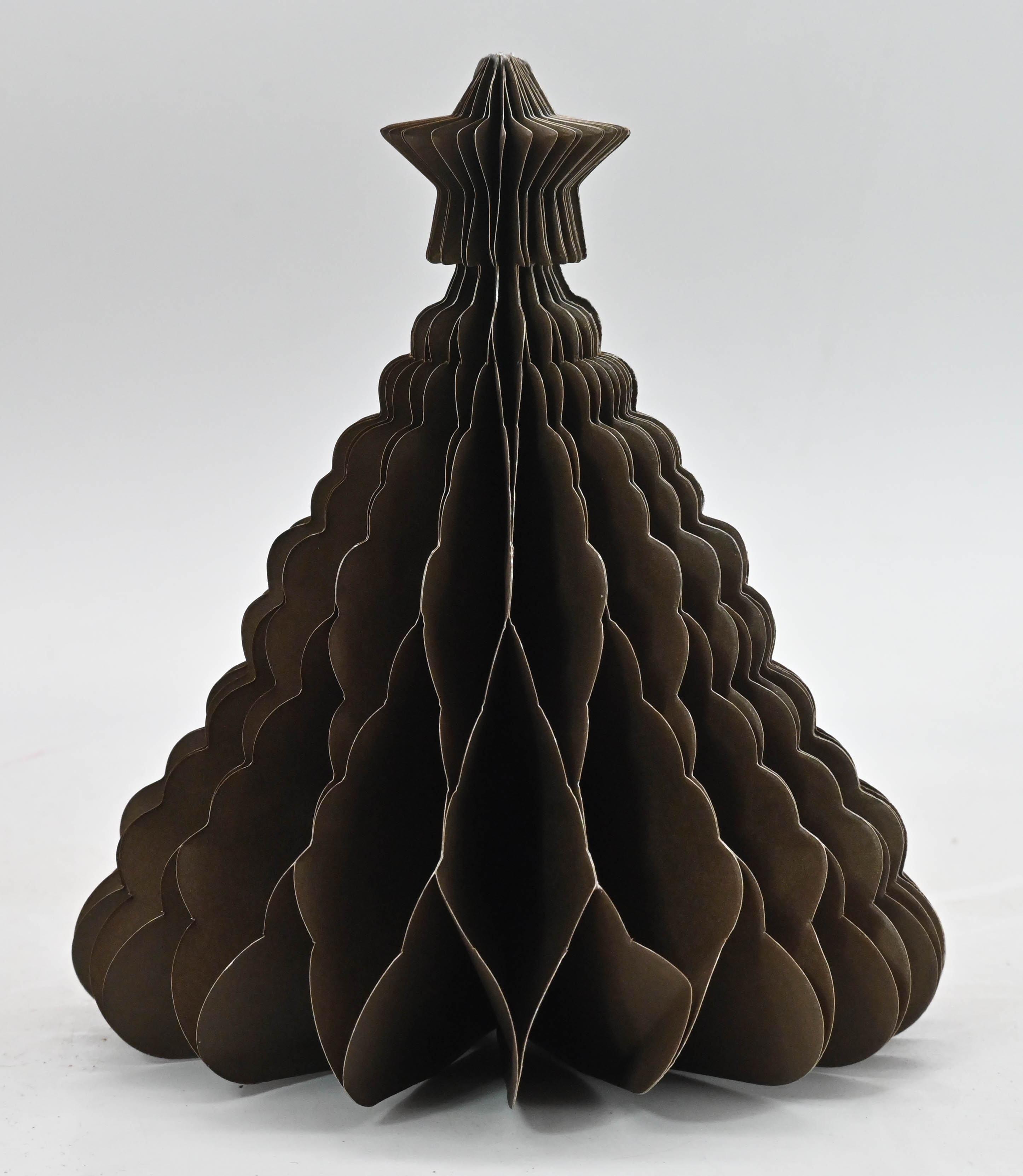 Star Top Tree Table Dec - 15cm Solid Bronze Gift