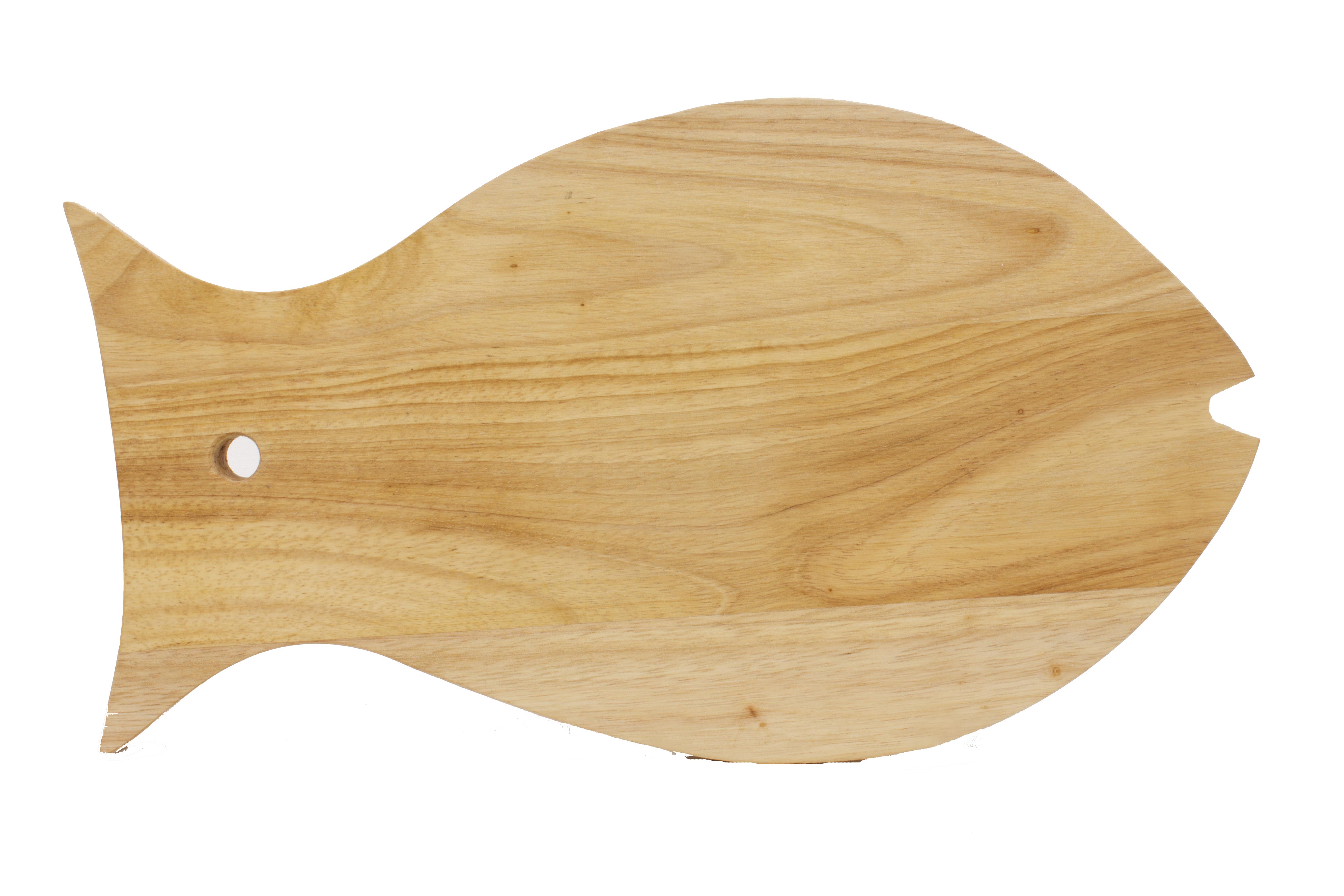 Fish Oak Chopping Board 35 X 19cm Gift